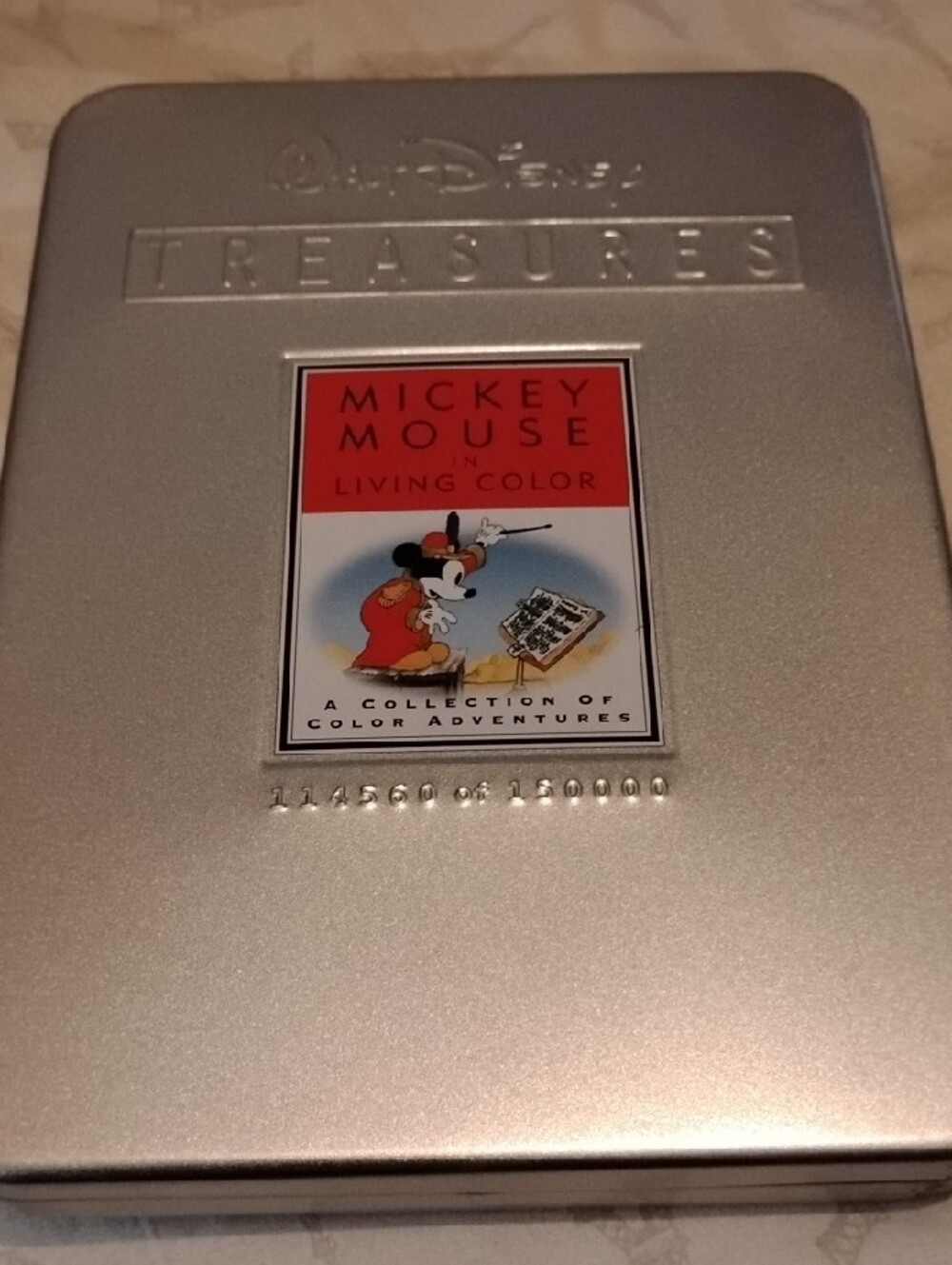 Walt Disney Treasures Mickey Mouse In Living Color 114560 Of 15000 Tin Case